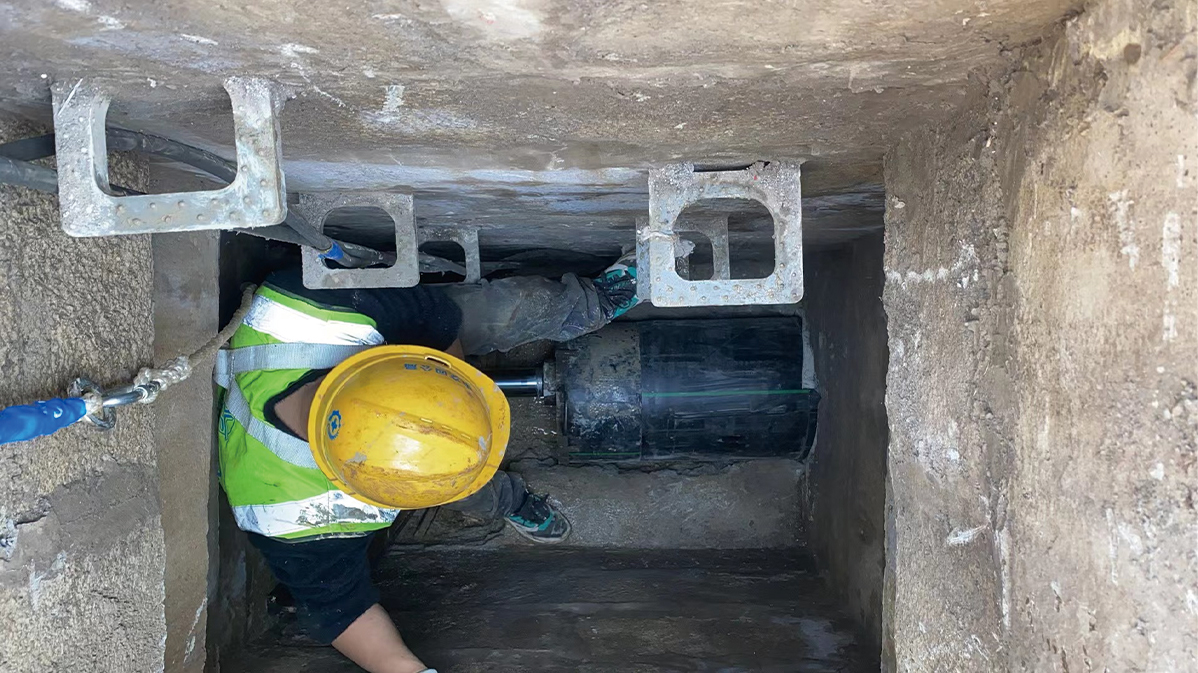 望花HDPE短管内衬法